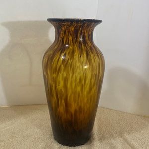 Blown glass vase